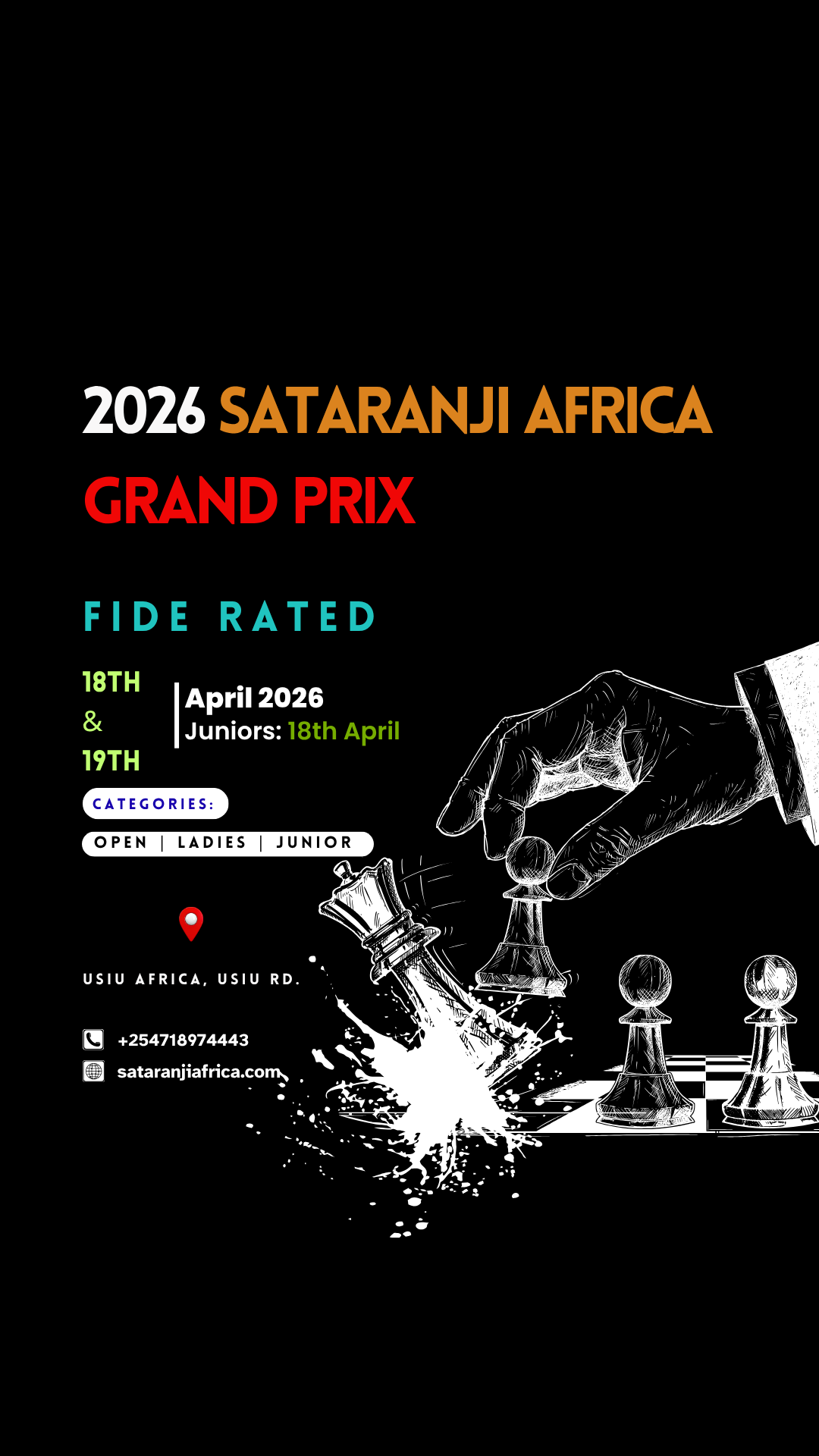 Sataranji Africa Grand Prix: PWD